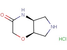 rac-(4aS,7aR)-hexahydropyrrolo[3,4-b][1,4]oxazin-3(2H)-one hydrochloride