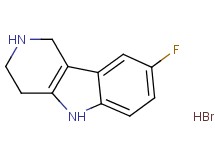 8-fluoro-2,3,4,5-tetrahydro-1H-pyrido[4,3-b]indole hydrobromide