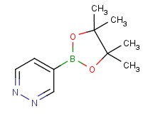 4-(4,4,5,5-tetramethyl-1,3,2-dioxaborolan-2-yl)pyridazine 4-(4,4,5,5-tetramethyl-1,3,2-dioxaborolan-2-yl)pyridazine