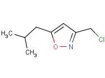 3-(chloromethyl)-5-isobutylisoxazole 3-(chloromethyl)-5-isobutylisoxazole