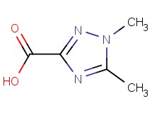 1,5-dimethyl-1H-1,2,4-triazole-3-carboxylic acid 1,5-dimethyl-1H-1,2,4-triazole-3-carboxylic acid