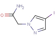 2-(4-iodo-1H-pyrazol-1-yl)acetamide 2-(4-iodo-1H-pyrazol-1-yl)acetamide