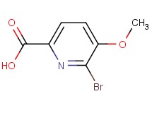 6-bromo-5-methoxy-2-pyridinecarboxylic acid 6-bromo-5-methoxy-2-pyridinecarboxylic acid