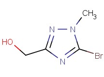 (5-bromo-1-methyl-1H-1,2,4-triazol-3-yl)methanol (5-bromo-1-methyl-1H-1,2,4-triazol-3-yl)methanol