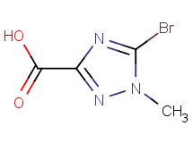 5-bromo-1-methyl-1H-1,2,4-triazole-3-carboxylic acid 5-bromo-1-methyl-1H-1,2,4-triazole-3-carboxylic acid