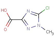 5-chloro-1-methyl-1H-1,2,4-triazole-3-carboxylic acid