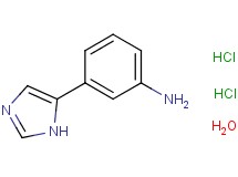 [3-(1H-imidazol-5-yl)phenyl]amine dihydrochloride hydrate