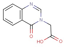 (4-oxo-3(4H)-quinazolinyl)acetic acid (4-oxo-3(4H)-quinazolinyl)acetic acid