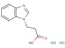 3-(1H-benzimidazol-1-yl)propanoic acid dihydrochloride 3-(1H-benzimidazol-1-yl)propanoic acid dihydrochloride