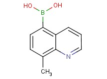 (8-methyl-5-quinolinyl)boronic acid (8-methyl-5-quinolinyl)boronic acid