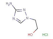 2-(3-amino-1H-1,2,4-triazol-1-yl)ethanol hydrochloride 2-(3-amino-1H-1,2,4-triazol-1-yl)ethanol hydrochloride