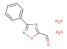 3-phenyl-1,2,4-oxadiazole-5-carbaldehyde dihydrate 3-phenyl-1,2,4-oxadiazole-5-carbaldehyde dihydrate