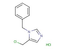 1-benzyl-5-(chloromethyl)-1H-imidazole hydrochloride 1-benzyl-5-(chloromethyl)-1H-imidazole hydrochloride