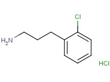 [3-(2-chlorophenyl)propyl]amine hydrochloride
