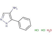 5-phenyl-1H-pyrazol-4-amine dihydrochloride hydrate 5-phenyl-1H-pyrazol-4-amine dihydrochloride hydrate