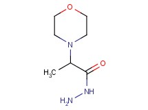 2-(4-morpholinyl)propanohydrazide 2-(4-morpholinyl)propanohydrazide