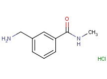 3-(aminomethyl)-N-methylbenzamide hydrochloride 3-(aminomethyl)-N-methylbenzamide hydrochloride