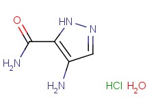 4-amino-1H-pyrazole-5-carboxamide hydrochloride hydrate 4-amino-1H-pyrazole-5-carboxamide hydrochloride hydrate