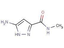 5-amino-N-methyl-1H-pyrazole-3-carboxamide 5-amino-N-methyl-1H-pyrazole-3-carboxamide
