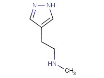 N-methyl-2-(1H-pyrazol-4-yl)ethanamine N-methyl-2-(1H-pyrazol-4-yl)ethanamine