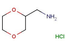 (1,4-dioxan-2-ylmethyl)amine hydrochloride (1,4-dioxan-2-ylmethyl)amine hydrochloride