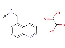 N-methyl-1-(5-quinolinyl)methanamine oxalate N-methyl-1-(5-quinolinyl)methanamine oxalate