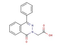 (1-oxo-4-phenyl-2(1H)-phthalazinyl)acetic acid (1-oxo-4-phenyl-2(1H)-phthalazinyl)acetic acid