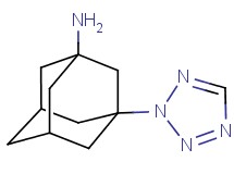 3-(2H-tetrazol-2-yl)-1-adamantanamine
