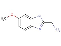 1-(6-methoxy-1H-benzimidazol-2-yl)methanamine 1-(6-methoxy-1H-benzimidazol-2-yl)methanamine