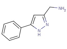 1-(5-phenyl-1H-pyrazol-3-yl)methanamine 1-(5-phenyl-1H-pyrazol-3-yl)methanamine