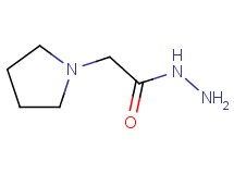 2-(1-pyrrolidinyl)acetohydrazide 2-(1-pyrrolidinyl)acetohydrazide