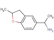 1-(2-methyl-2,3-dihydro-1-benzofuran-5-yl)ethanamine 1-(2-methyl-2,3-dihydro-1-benzofuran-5-yl)ethanamine