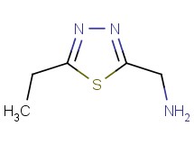 1-(5-ethyl-1,3,4-thiadiazol-2-yl)methanamine 1-(5-ethyl-1,3,4-thiadiazol-2-yl)methanamine