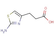 3-(2-amino-1,3-thiazol-4-yl)propanoic acid 3-(2-amino-1,3-thiazol-4-yl)propanoic acid