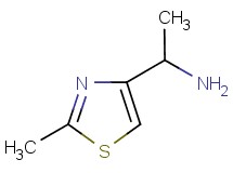 1-(2-methyl-1,3-thiazol-4-yl)ethanamine 1-(2-methyl-1,3-thiazol-4-yl)ethanamine