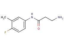 N~1~-(4-fluoro-3-methylphenyl)-beta-alaninamide