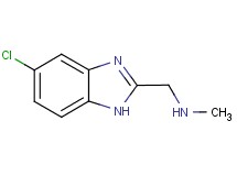 1-(5-chloro-1H-benzimidazol-2-yl)-N-methylmethanamine 1-(5-chloro-1H-benzimidazol-2-yl)-N-methylmethanamine
