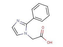 (2-phenyl-1H-imidazol-1-yl)acetic acid (2-phenyl-1H-imidazol-1-yl)acetic acid