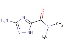 3-amino-N,N-dimethyl-1H-1,2,4-triazole-5-carboxamide 3-amino-N,N-dimethyl-1H-1,2,4-triazole-5-carboxamide