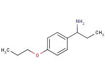 1-(4-propoxyphenyl)-1-propanamine