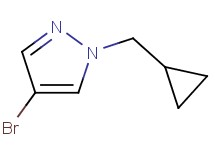 4-bromo-1-(cyclopropylmethyl)-1H-pyrazole 4-bromo-1-(cyclopropylmethyl)-1H-pyrazole