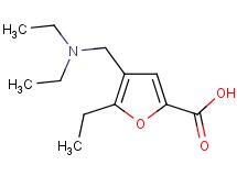 4-[(diethylamino)methyl]-5-ethyl-2-furoic acid