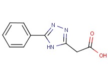(5-phenyl-4H-1,2,4-triazol-3-yl)acetic acid (5-phenyl-4H-1,2,4-triazol-3-yl)acetic acid
