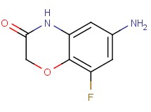 6-amino-8-fluoro-2H-1,4-benzoxazin-3(4H)-one 6-amino-8-fluoro-2H-1,4-benzoxazin-3(4H)-one