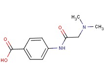4-[(N,N-dimethylglycyl)amino]benzoic acid