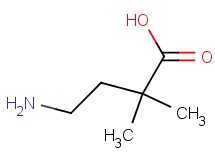 4-amino-2,2-dimethylbutanoic acid 4-amino-2,2-dimethylbutanoic acid