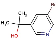 2-(5-bromo-3-pyridinyl)-2-propanol 2-(5-bromo-3-pyridinyl)-2-propanol