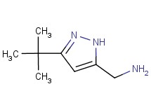 1-(3-tert-butyl-1H-pyrazol-5-yl)methanamine 1-(3-tert-butyl-1H-pyrazol-5-yl)methanamine