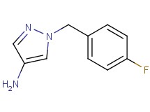 1-(4-fluorobenzyl)-1H-pyrazol-4-amine 1-(4-fluorobenzyl)-1H-pyrazol-4-amine
