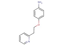 4-(2-pyridin-2-ylethoxy)aniline 4-(2-pyridin-2-ylethoxy)aniline